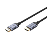 DisplayPorti kaabel - UNITEK C1628GY01 1.5M 7680x4320 240Hz musta halli