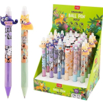 Automaatne kustutatav pastapliiats. sinine (24tk) EASY - Easy Stationery