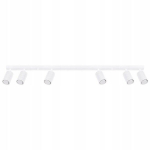 Sollux Lighting laevalgusti Karbon 6L, valge