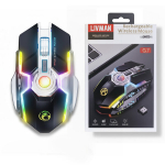Laetav juhtmevaba m&auml;nguhiir 3200 dpi, rgb valgustuse ja 7 nupuga LIVMAN G7