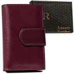 Naiste naturaalnahast rahakott Rovicky, lilla