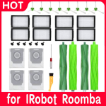 Irobot Roomba J7+ i7+ i3 i3+ i4 i4+ i6+ i6+ i8 i8+ e5/6/7 peamised k&uuml;lgharjad rullharjad HEPA Filter Vacute Vacket Vacket Vacket