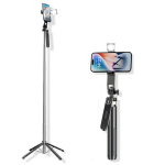 Elight P185S Super Pikk 1.8m Selfie Stick Tripod nutitelefoniga / 1/4 kruvikinnitus ja katiku nupp must