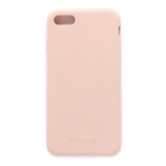 Evelatus iPhone 7/8/ SE2020/SE2022 nano-silikoon&uuml;mbris, pehme puutega TPU, roosa, liivakarva
