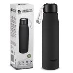 Termospudel rihmaga 540 ml &ndash; must, elegantne ja mugav igap&auml;evaseks kasutamiseks