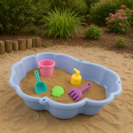 Mini liivakast 2in1 kaane-basseiniga 95cm liivakastid basseinid