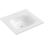 Kraanikauss Mexen Vela, 51 x 46,5 cm, White glossy