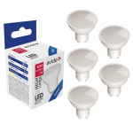 490 / 5 000 Avide LED-pirn 7W GU10 6400K 5 tk
