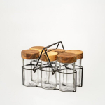 Homla v&uuml;rtsipurkide komplekt Mettere, 6x80 ml