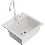 Mexen Milo &uuml;hekordne graniidist valamu k&ouml;&ouml;gisegistiga Telma, valge - 6505-20-670200-20