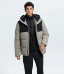 Icepeak Meeste Talvejope Parksville, 250 g 56264-8*245, hall/must 6438594219456