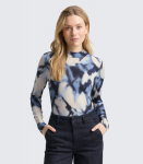 Tom Tailor naiste s&auml;rk 1048930*39031, sinine/naturaalvalge 4069402542644