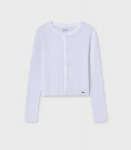 Mayoral T&uuml;drukute Kardigan 6350*93, valge