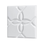 3D-seinapaneelid 33tk 32 m&sup2; lillemotiiviga valged