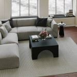 Diivanilaud Collesium, 80x80x35cm, must