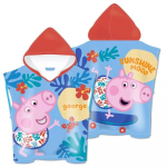Poncho Peppa Pig, 55x55 cm