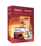 Komplekt Astrid Bioretinol naistele: p&auml;evakreem, 50 ml + &ouml;&ouml;kreem, 50 ml + huulepalsam, 4,8 g
