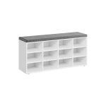 Kingapink, 104x30.3x48 cm, Valge, Hall