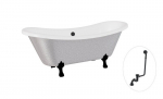 Vann Besco Amelia Glam 190, Silver+Black, sifooniga &uuml;levooluga Klik-klak Black