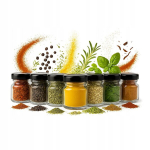 50x 40ml kaanega klaaspurgid mee, mooside, kingituste jaoks