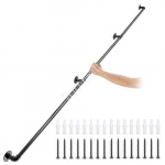 270 cm pikkune metallist torukujuline k&auml;sipuu, t&ouml;&ouml;stuslik stiil, kandev&otilde;ime kuni 200 kg