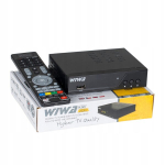 Digiboks TV vastuv&otilde;tja DVB-T2, Hevc H.265, HDMI, USB, salvestusfunktsioon, puldiga, Televizijos imtuvas Dvb-T2, Hevc H.265, Hdmi, Usb, įra&scaron;ymo funkcija, su nuotolinio valdymo pultu