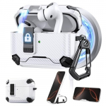 MagSafe'i automaatse lukustusega &uuml;mbris AirPods Pro 3 k&otilde;rvaklappidele, valge