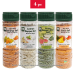 4 t&uuml;&uuml;pi komplekt: sool krevettidega, sidrunipipar sool, sool rohelise t&scaron;illiga, sool t&scaron;illiga, DH Foods, 4x120g