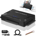 IDE-USB 3.0 adapter k&otilde;vakettale/SSD-le ja optilistele draividele, 1 tk.