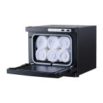 R&auml;tikute soojendaja&ndash;sterilisaator 8 l auruk&uuml;ttega, must