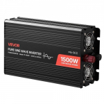 Toiteinverter, 1500W puhas siinuslaine, 33x18x9 cm, alumiinium