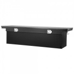 T&ouml;&ouml;riistakast veoautole, 177.1x30.4x36.6 cm, must, alumiiniumist hoiukast