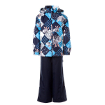 Huppa Poiste kevad-s&uuml;gis komplekt YOKO, arctic blue pattern/ navy