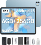 Tahvelarvuti Blackview LINK8 12.7" 2K+ 90Hz, 18 GB + 256 GB/SD 2 TB, Android 15, 8400 mAh, 16+13MP, WPS Sinine