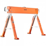 T&ouml;&ouml;lauajalg, kokkupandav ja reguleeritav, 2 tk komplektis, 108.5x55.1x64.3-82 cm, metall