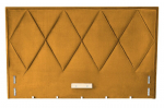 MODULO W4 polsterdatud peats &ndash; sinepikollane monoliit 48, modernne disain