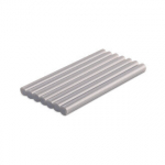 Bradas kuumliimi pulgad, 7x100 mm, metalliline h&otilde;be, 7 tk