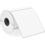 Termosildid 100x100mm, 500 kleebist termokleepuv paber, kleebised, termopaberirull, termoprinteri paber valge, etiketikleebised, etikettide printimispaber.