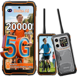 Telefon Blackview XPLORE 1 Walkie Talkie 5G 6.78" 48GB+512GB/2TB 64MP+50MP Android 15 NFC/Gemini AI/OTG/GPS/FM - Oranž
