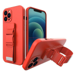 Rope Case Silicone Lanyard Cover Purse Lanyard Strap For Xiaomi Poco X4 Pro 5G Red (Red)