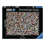 Pusle - RAVENSBURGER - Mickey Mouse - 1000 t&uuml;kki - Mitmev&auml;rviline - Standardformaat raami jaoks