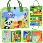 Sensoorne hariduslik tegevusraamat "My Busy Book" (inglise k.)