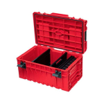 Qbrick System ONE 350 2.0 Profi RED ULTRA HD Kohandatud t&ouml;&ouml;riistakohver, modulaarne organiseerija 585 x 385 x 320 mm 38 l, virnastatav IP66