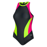 Naiste ujumistrikoo Aqua-Speed Nina, must