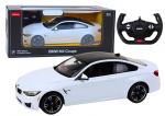 Auto BMW M4 kupee 1:14 kaugjuhtimispuldiga, valge