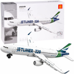 Konstruktorikomplekt "Jetliner 320" reisilennuk, 133 tk.