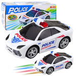 Politseiauto valgus- ja heliefektidega