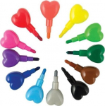 S&uuml;damest s&uuml;damesse p&otilde;imitud v&auml;rviline v&auml;rvipliiats - v&auml;rvilised &otilde;hupallid