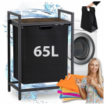 Pesukorv Mebel Elite KAI 65 liitrit Must