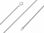 H&otilde;bedane "popcorn" kett 1,6mm, 925, 55cm, n&auml;idatud